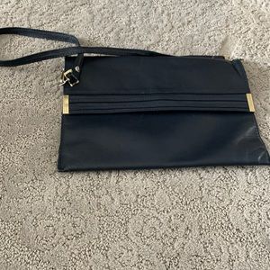 Clutch leather bag